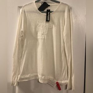 Escada - runway white long sleeve T-shirt